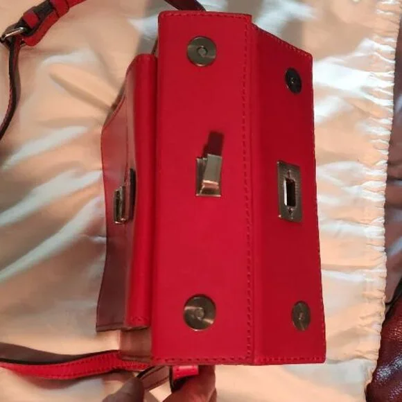 Patricia Nash Vintage Red Leather Bag - Picture 4 of 7